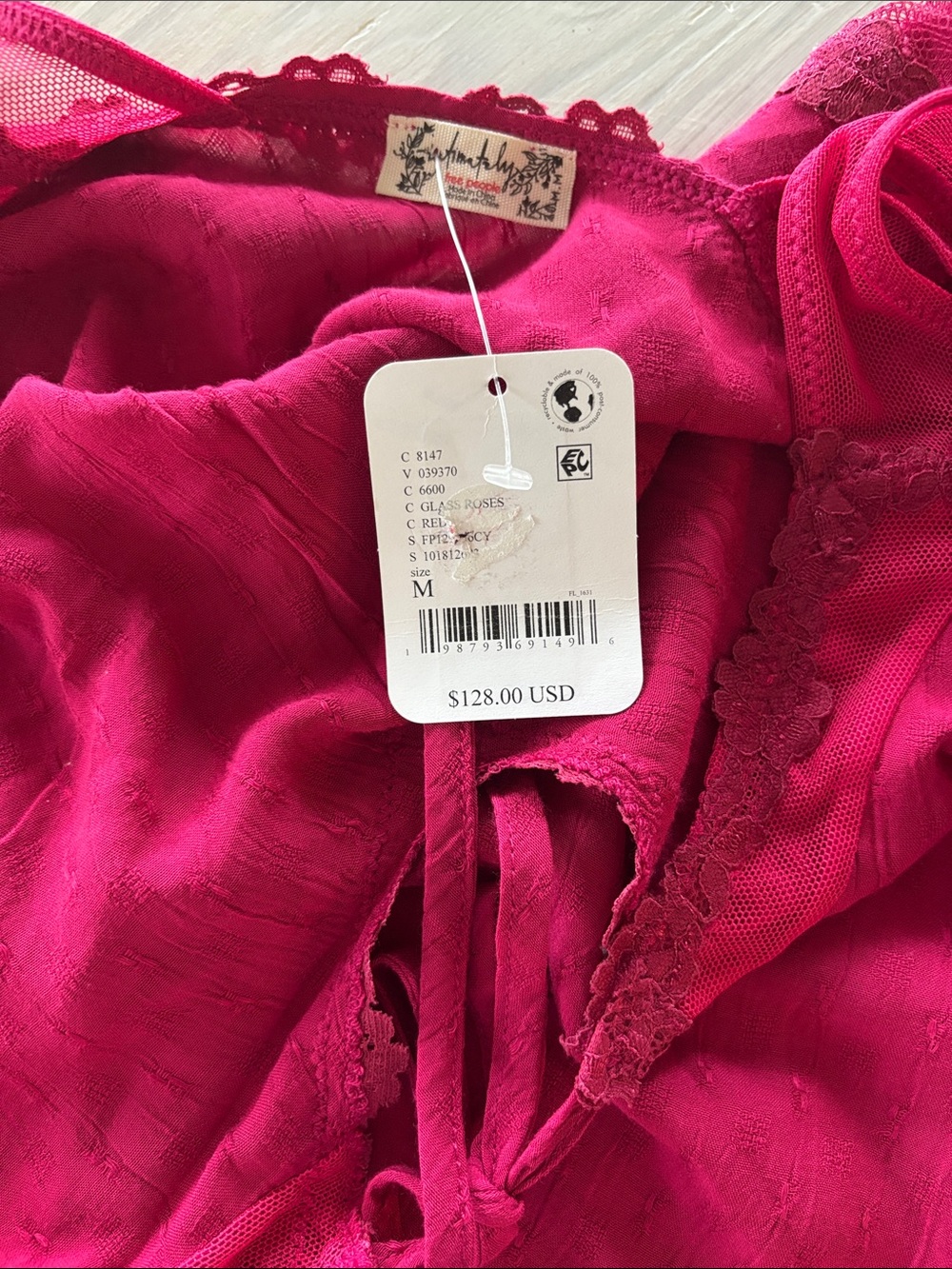 Free People Together Again Slip Skirt Set Size Medium - Picture 8 of 8